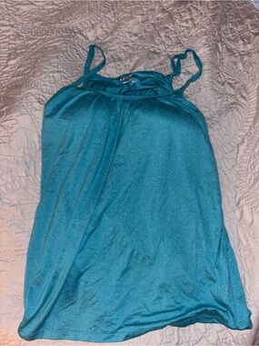 Women’s Teal Padded Cami Tank Top